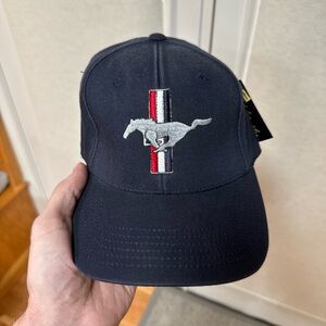 Mustang Cara Flex Hat NWT Navy Cap